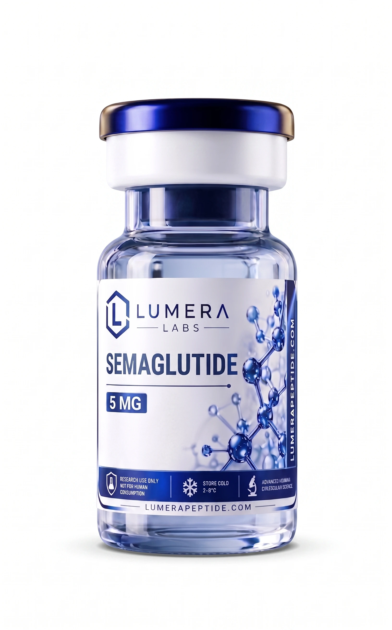 Semaglutide 5 mg vial — Batch LM-2502