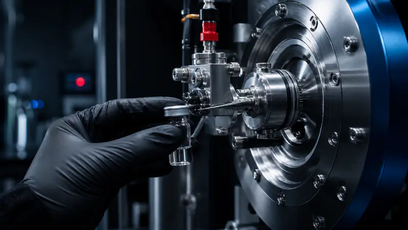Editorial laboratory scene for Why molecular weight matters for peptide research