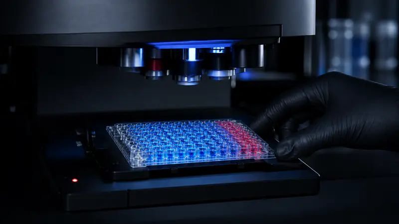 Editorial laboratory scene for Peptide receptor-binding assays: a short primer