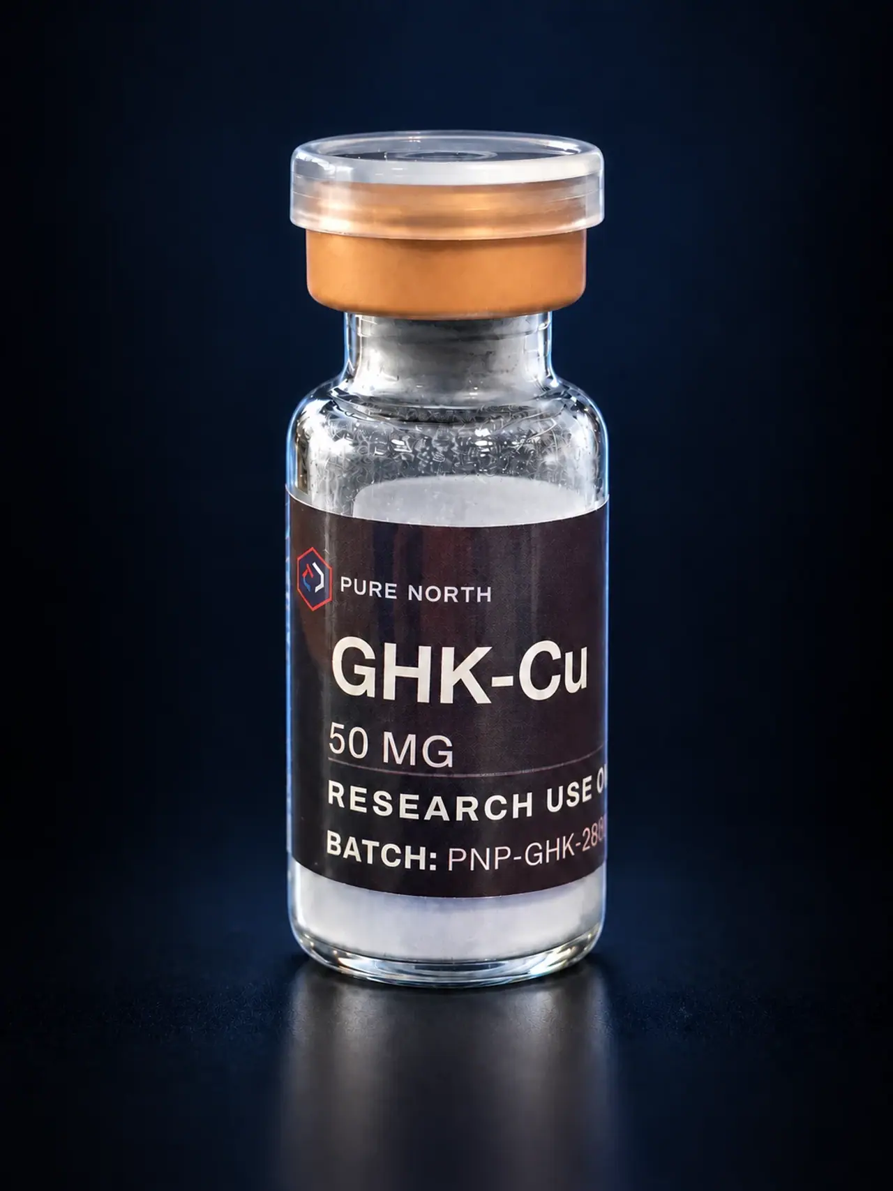 Pure North Peptides GHK-Cu 50 mg vial