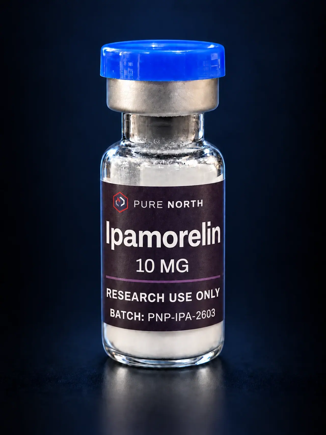 Pure North Peptides Ipamorelin 10 mg vial