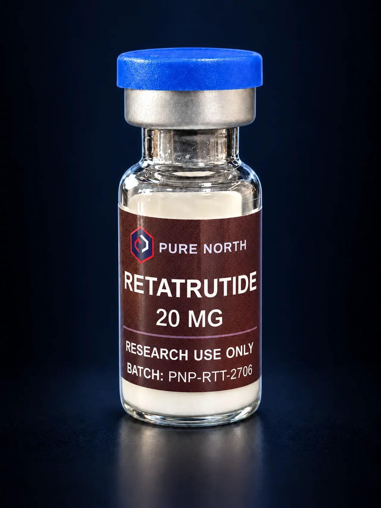 Pure North Peptides Retatrutide 20 mg vial